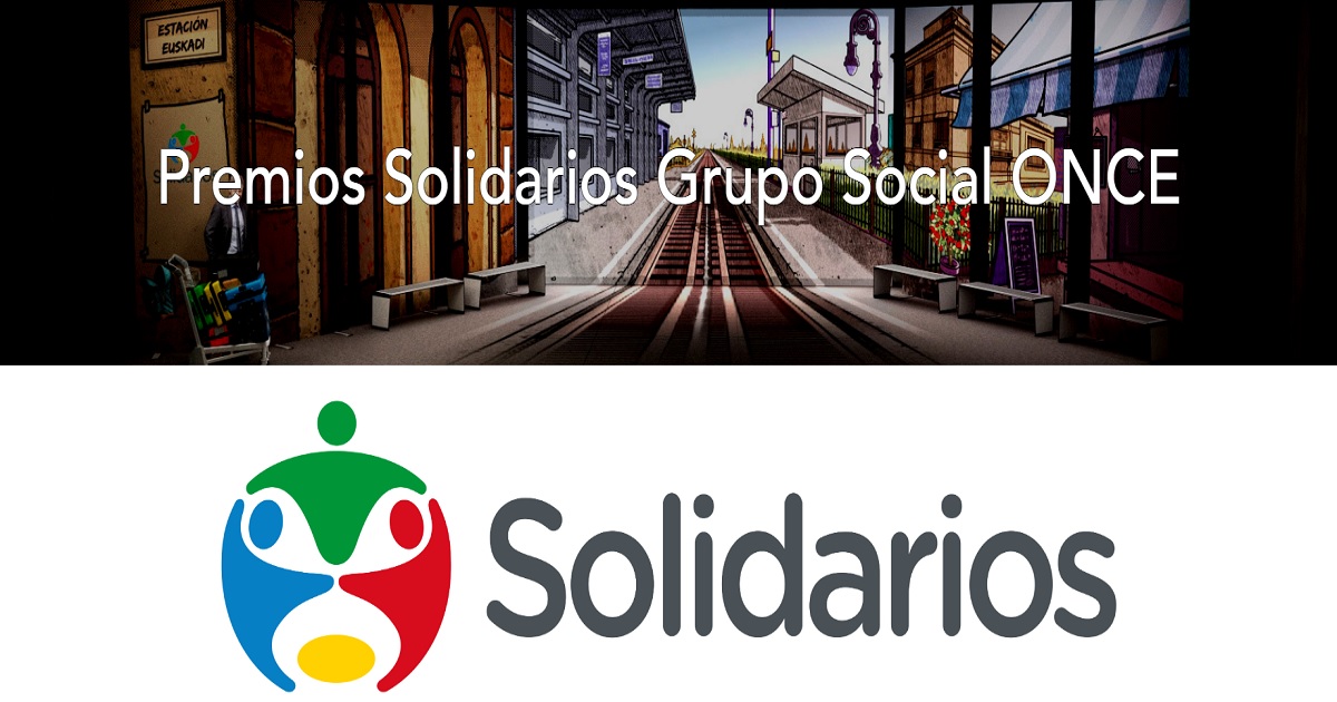 Banner de los Premios Solidarios Grupo Social ONCE Principado de Asturias 2023