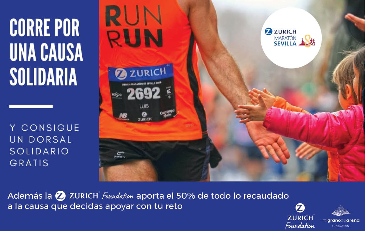 Cártel ZURICH Maratón Sevilla