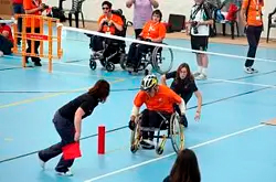 Participantes de prueba de Slalom