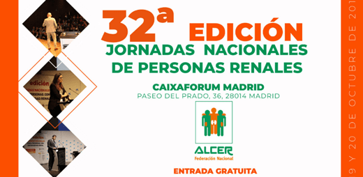 Cartel 32º Jornadas Nacionales de Personas Renales