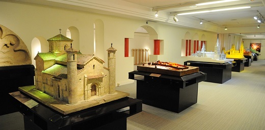 maquetas en el Museo Tiflológico