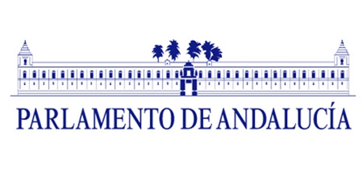Banner del parlamento de andalucía, donde FEDER solicita que FEDER solicita que se reconozca a las personas con ER como colectivo vulnerable frente a la COVID-19