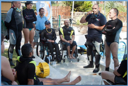 Actividades Subacuaticas. Curso de Buceo Adaptado