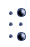 Imagen del signo de mayúscula (puntos en los números 2 y 6) en alfabeto Braille