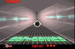 Pantalla del videojeugo Ear monsters