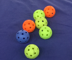 Pelotas que se usan en el Hockey en silla de ruedas