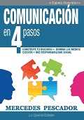 Portada del libro con siluetas de pezas de un puzzle y dos caras hablándose