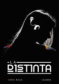 Documentos y publicaciones. Portada del Libro La Distinta con la silueta de una joven con un implante coclear
