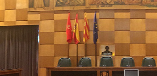 Pleno del Consistorio del Ayuntamiento de Zaragoza