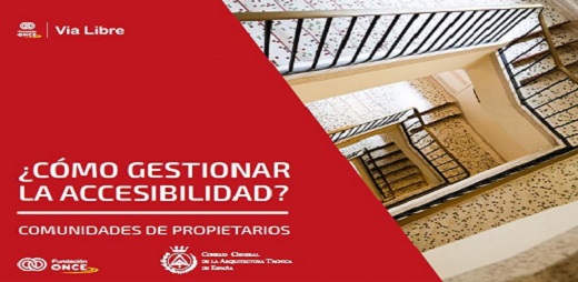 Portada de la Guía de accesibilidad en las comunidades de vecinos