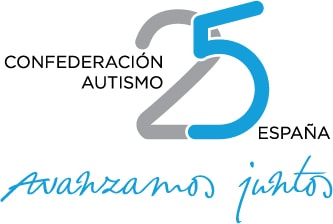 logotipo nuevo de Confederación Autismo España para la celebración de los Premios Autismo España