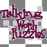 Guía de videojuegos accesibles - Dicapacidad Visual: en la imagen pone "Talking Wodr Puzzles".