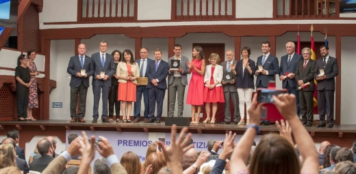 momento de la entrega de Premios Reina Letizia