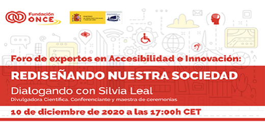 Cartel del Foro de expertos rediseñando nuestra sociedad: dialogando con Soliva Leal