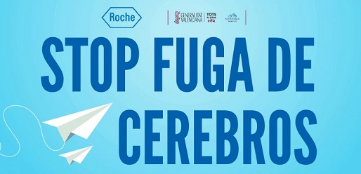 cartel de Stop Fuga de Cerebros