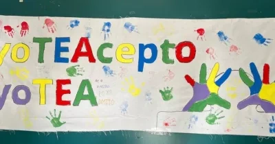 mural en la pared de la campaña #yoTEAcepto