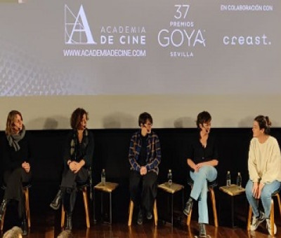 Presentación de las películas dirigidas por mujeres de los Premios Goya (Fuente: Academia de Cine)
