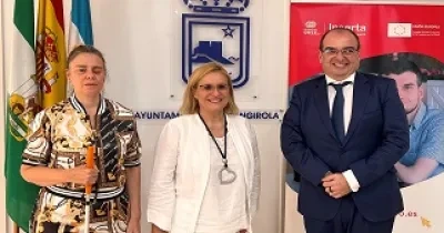 representantes del ayuntamiento de Fuengirola e inserta empleo