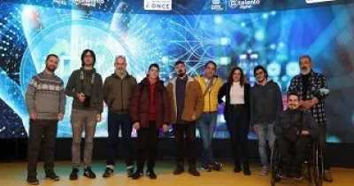 Foto clausura curso Por Talento Digital, del cursos realizados por alumnos con discapacidad
