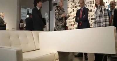 Foto de la exposición de la Bienal de Fundación ONCE