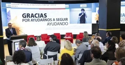 Evento dando las gracias por la ayuda a los refugiados ucranianos