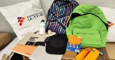 material escolar para niños refugiados de Ucrania
