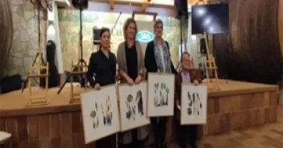 Foto de participantes del proyecto pisadas de dignidad