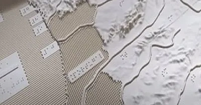 Mapas accesibles para personas con baja visión y ceguera