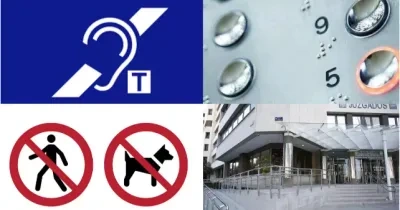 Imagen alusiva a distintas acciones y medidas de accesibilidad