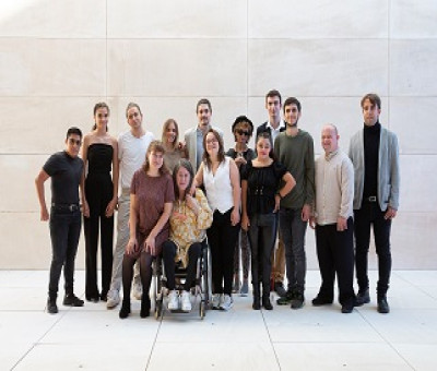 foto de artistas con discapacidad que han recibido la beca