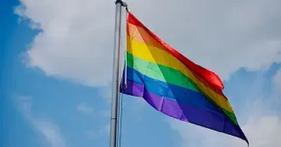Bandera para el desfile del Orgullo