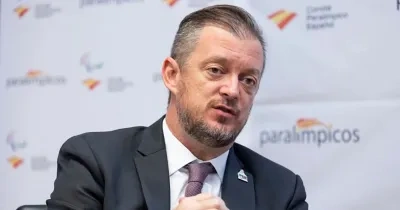 Andrew Parsons, presidente del Comité Paralímpico Internacional