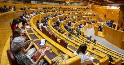 Panorámica del Senado en el III Foro FES 2024