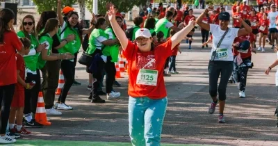 Participantes en la XIV Carrera Down Madrid