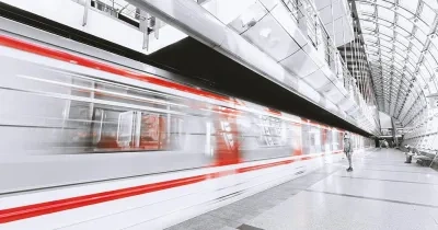 Dibujo del transporte en Metro