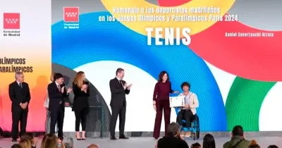 Entrega de reconocimientos a los deportistas madrileños en París 2024