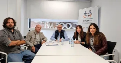 Firma del convenio entre COCEMFE y ANEACAMP