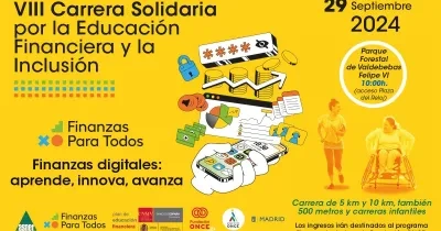 cartel carrera solidaria finaciera
