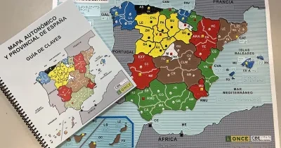 mapas políticos y físicos tienen nuevos colores y diseños para adaptarse a más percepciones visuales