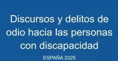 Portada de ‘Discursos y Delitos de Odio hacia las Personas con Discapacidad’