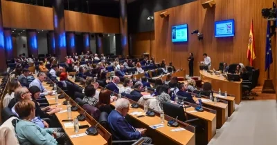 Asistentes al congreso de DCA en la Sala Ernest Lluch del Congreso