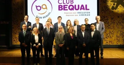 Asistentes al acto de presentación del Club Bequal
