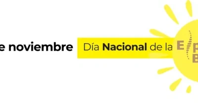 Cartel conmemorativo del Día Nacional de la Espina Bífida