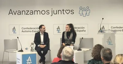 Participantes de la jornada organizada por Autismo España