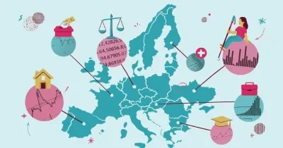 Mapa con puntos críticos publicado en la portada del informe