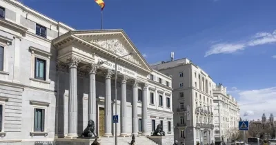 Exterior del Congreso de los Diputados