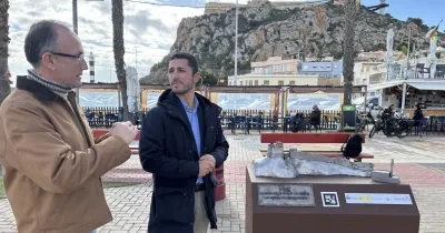 Maqueta tiflológica del Castillo de San Juan de Águilas 