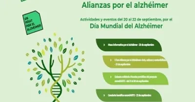 Banner de la iniciativa de AFAV ‘Alianza por el Alzhéimer’ enmarcado en la campaña anual ‘Un Pósit por el Alzhéimer’ (Fuente: AFAV)