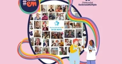 Banner de la campaña por el Día Mundial de la Esclerosis Múltiple de Aeden-Cocemfe