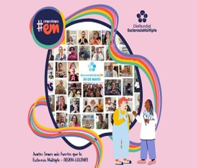 Banner de la campaña por el Día Mundial de la Esclerosis Múltiple de Aeden-Cocemfe